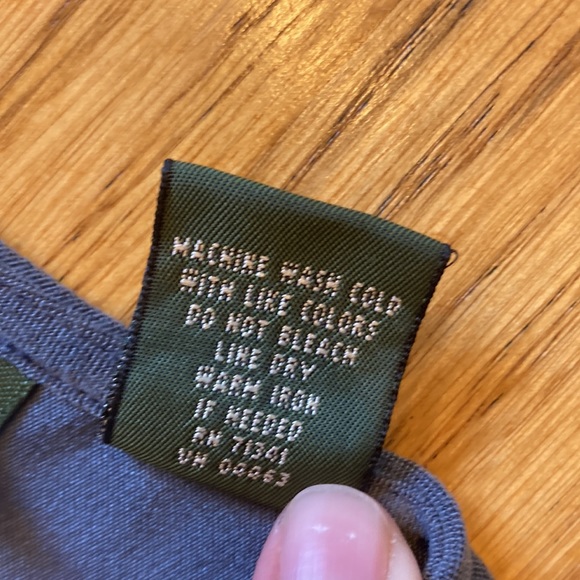 L.L. Bean Jumper, Dress, Bluish-Grey, Soft Material. Sz. 4R - Picture 7 of 7